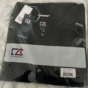 Cutter & Buck Black CB DryTec Golf shirt